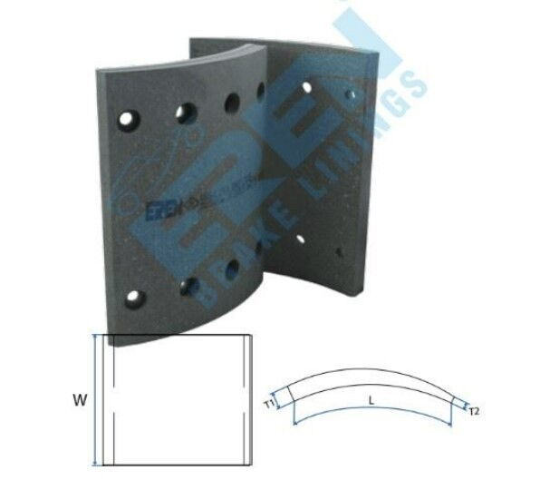 KAMPANA BALATA JUMBO TREYLER 4 DELIK 19574