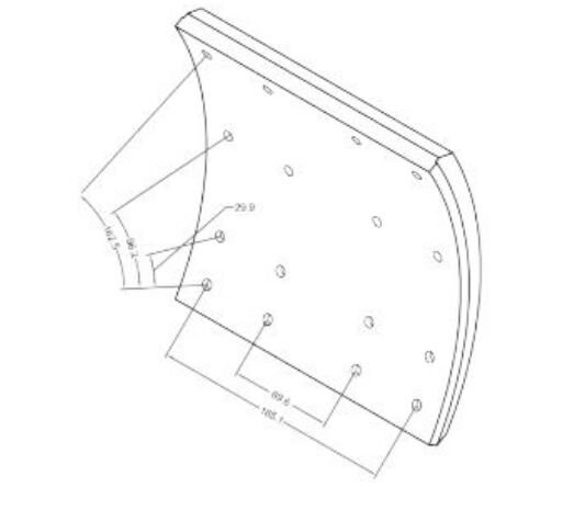 ON / ARKA / DINGIL FREN BALATASI PABUC FATIH-162,2 19887