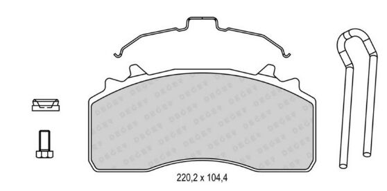 DISK BALATA MERCEDES AROX 80106 29315