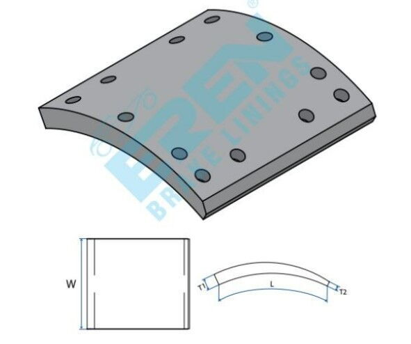 KAMPANA BALATA MUHTELIF DORSEY (FREIHAUF DINGIL Y. 19557