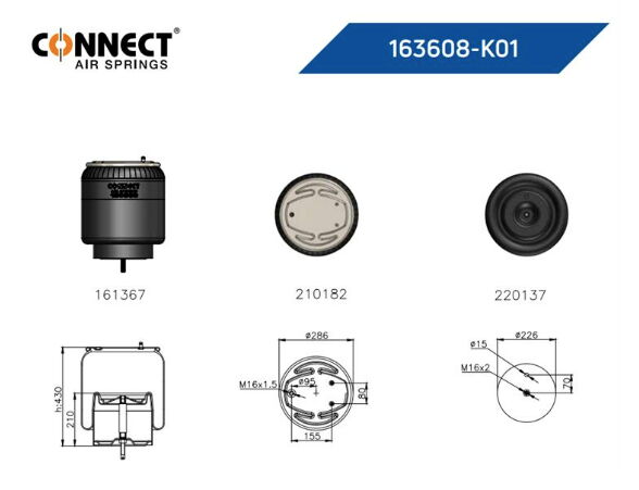 SUSPANSIYON KORUGU KOMPLE SCANIA PGRT SERISI YM 1774804