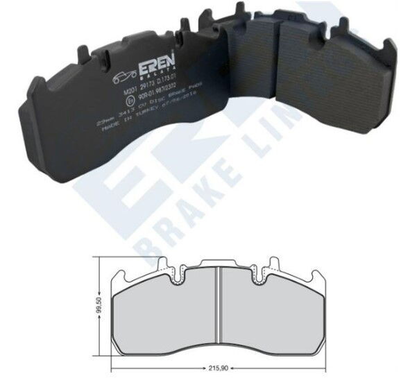 DISK BALATA RENAULT VOLVO ARKA KÜÇÜK 29173