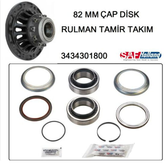 SAFF HOLLAND SAF DINGIL 82 LIK PORYA RULMAN SETI 3434301800