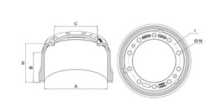  FORD CARGO ÖN KAMPANA 1838 461125AC 040 12