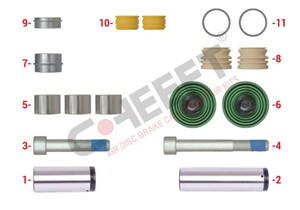  KALIPER PISTON PERNO TM TK