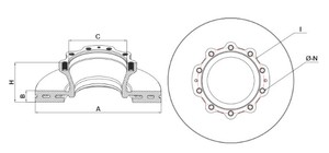  TGL 180 MAN ARKA DISK 8150803006