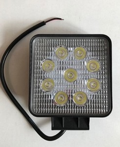 CALISMA LAMBASI KARE 9LED 27W 12V 24V