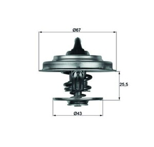  TERMOSTAT (71°) ACTROS ATEGO AXOR CITARO TOURINO T 0012033975